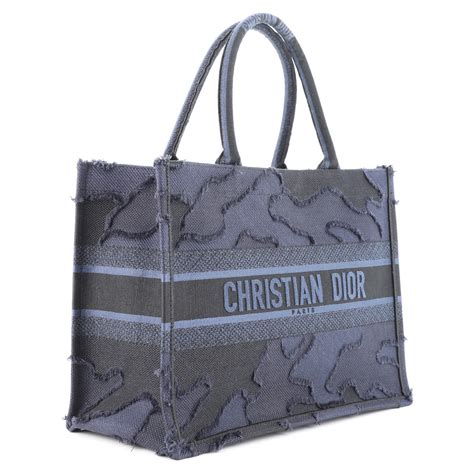 dior camouflage|Dior book tote embroidery.